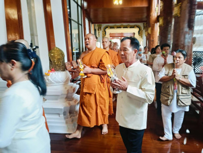 ร่วมพิธีวันสำคัญทางพระพุทธศาสนา วันวิสาขบูชา ประจำปี 2567 พารามิเตอร์รูปภาพ 1